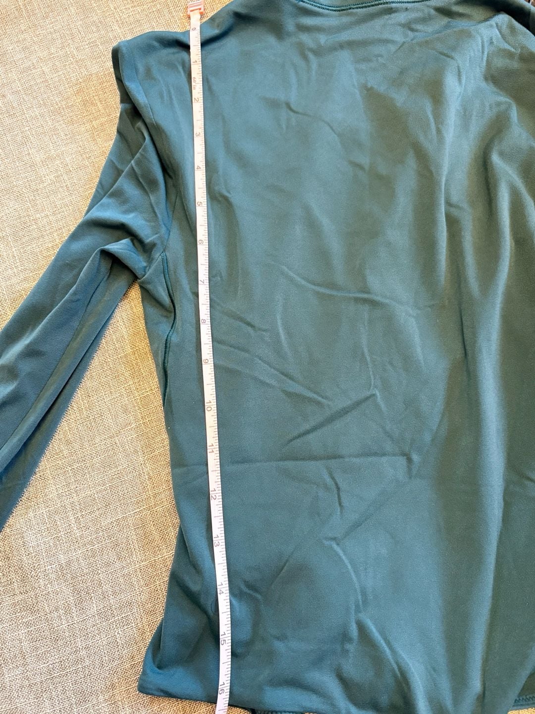 Lululemon Wundermost Ultra-Soft Nulu Turtleneck Bodysuit - Storm Teal 7