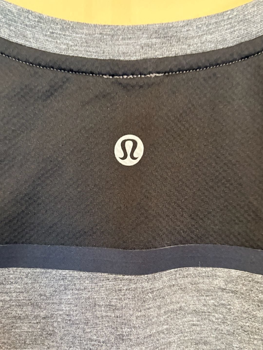 Lululemon Train and Gain Sleeveless - Heathered Hero Blue - 4