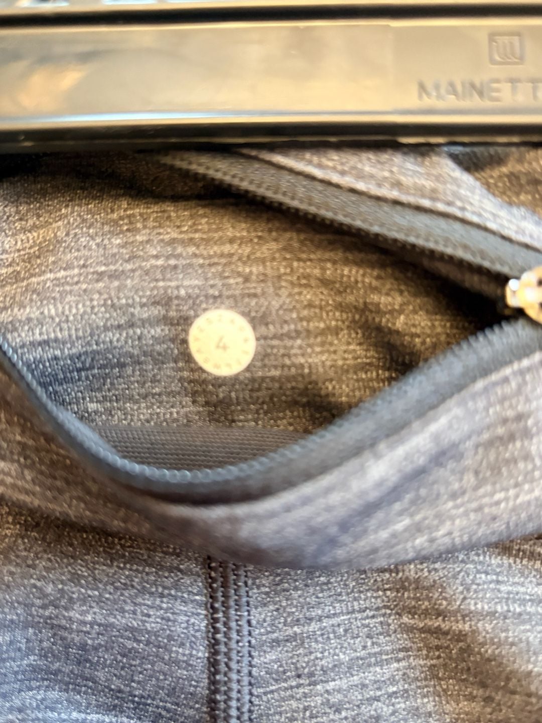 Lululemon Speed Up Tight 28" Heathered Black Size 4 5