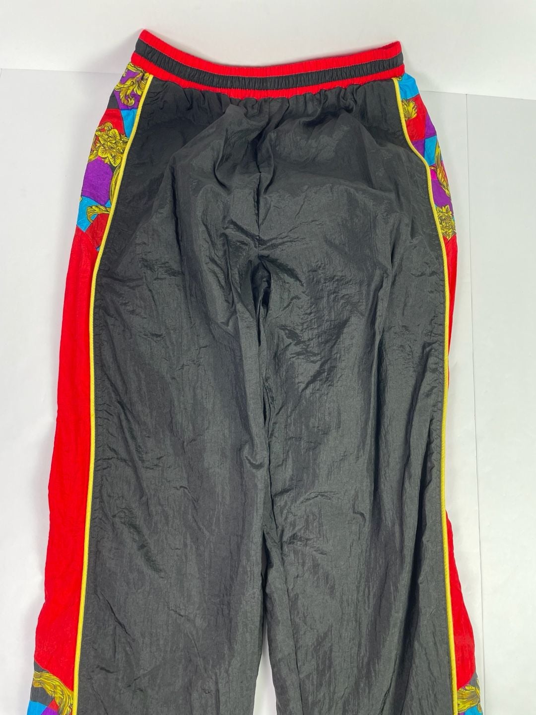 Northern Style Vintage 90s Baroque Print Nylon Tracksuit Set Size M 16