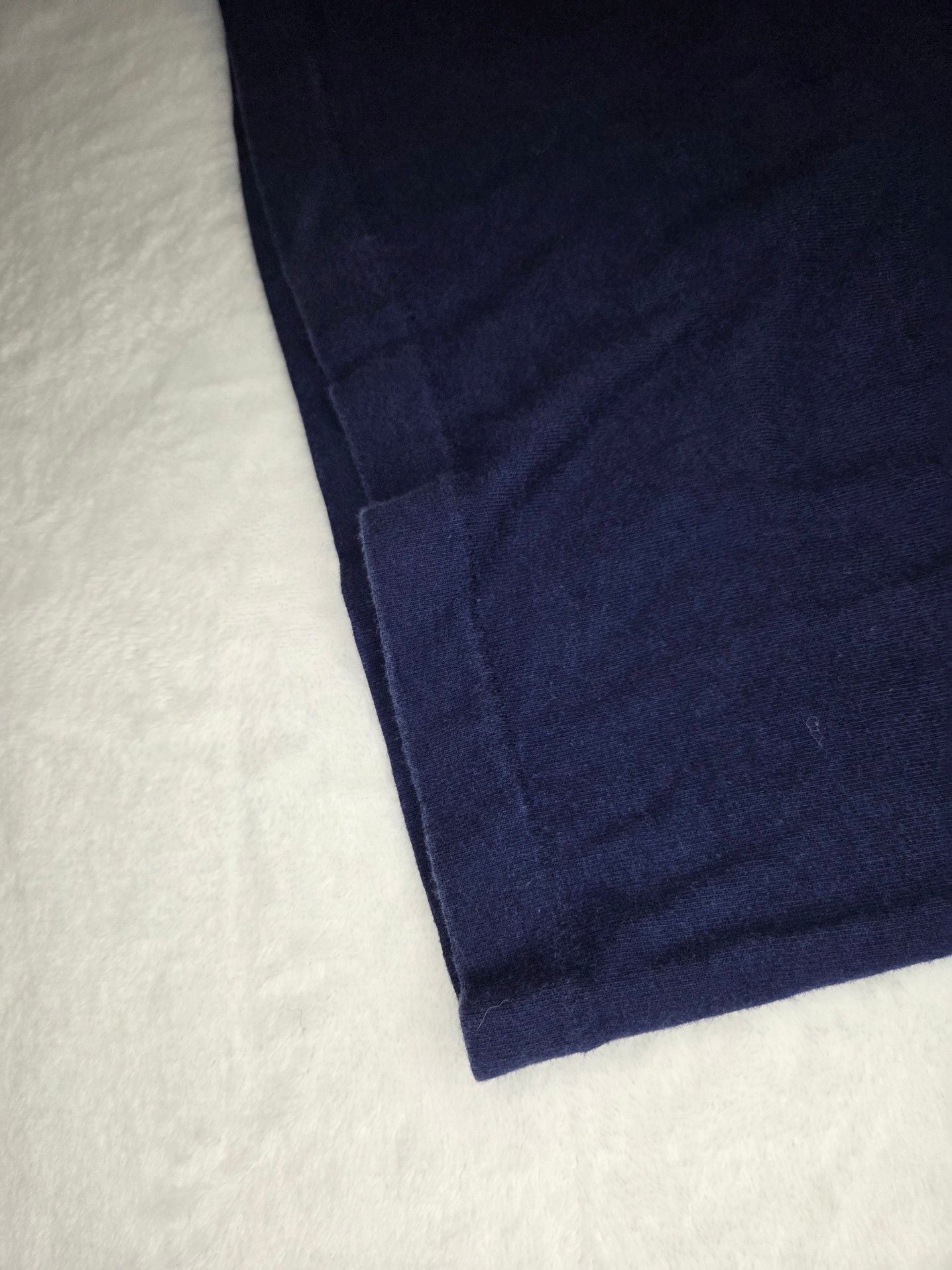 Vintage Fruit of the Loom Hope College 136 Years Anniversary T-Shirt Navy Blue XL 10