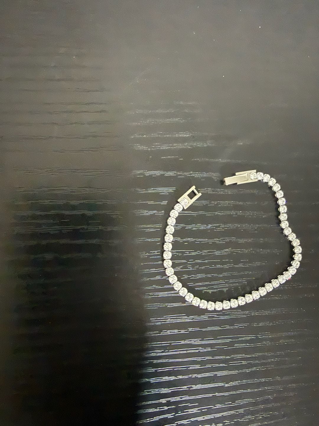 Clara VVS1 Moissanite Round Cut Tennis Bracelet – , 4