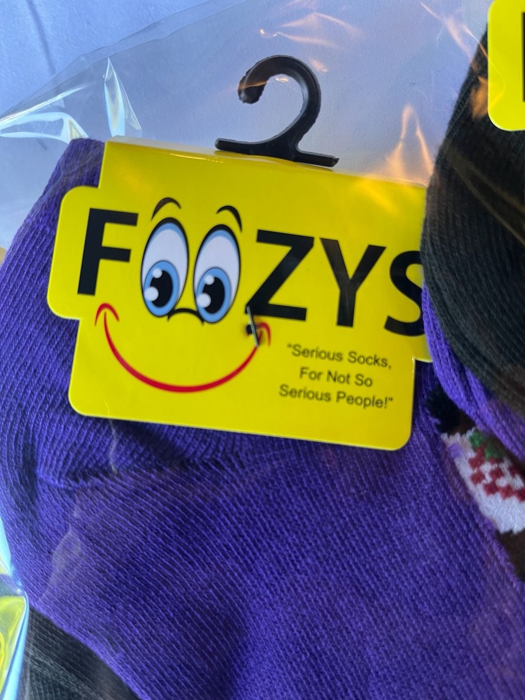 Foozys Wine & Cheese Low Cut Ankle Socks 6-Pack Size 9-11 x2 packs available 6