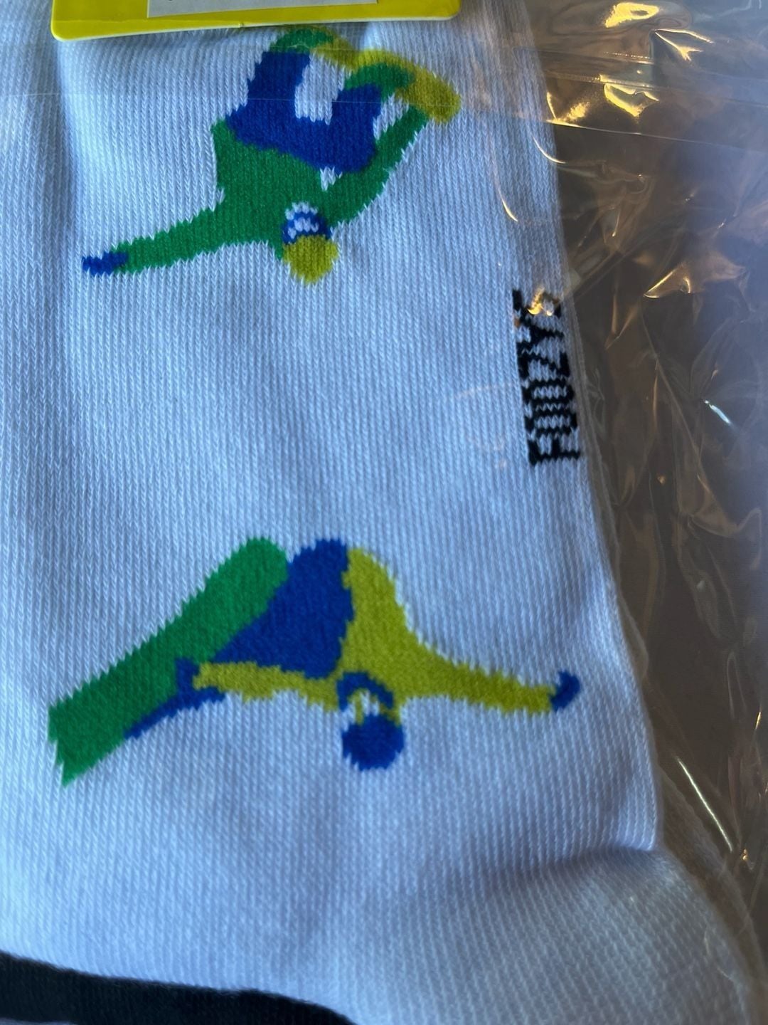 Foozys Men's Snowboarder Graphic Crew Socks 2-Pair Pack 4