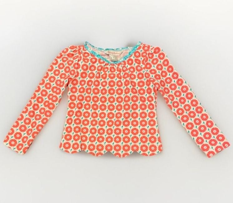 Girls Rash Guard/Swim Top Bright Floral Long Sleeve Swim Top Tommy Bahama 3T 2