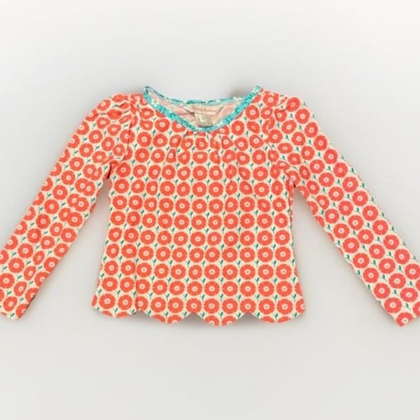 Girls Rash Guard/Swim Top Bright Floral Long Sleeve Swim Top Tommy Bahama 3T