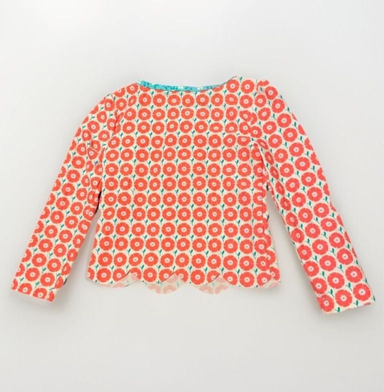 Girls Rash Guard/Swim Top Bright Floral Long Sleeve Swim Top Tommy Bahama 3T 3
