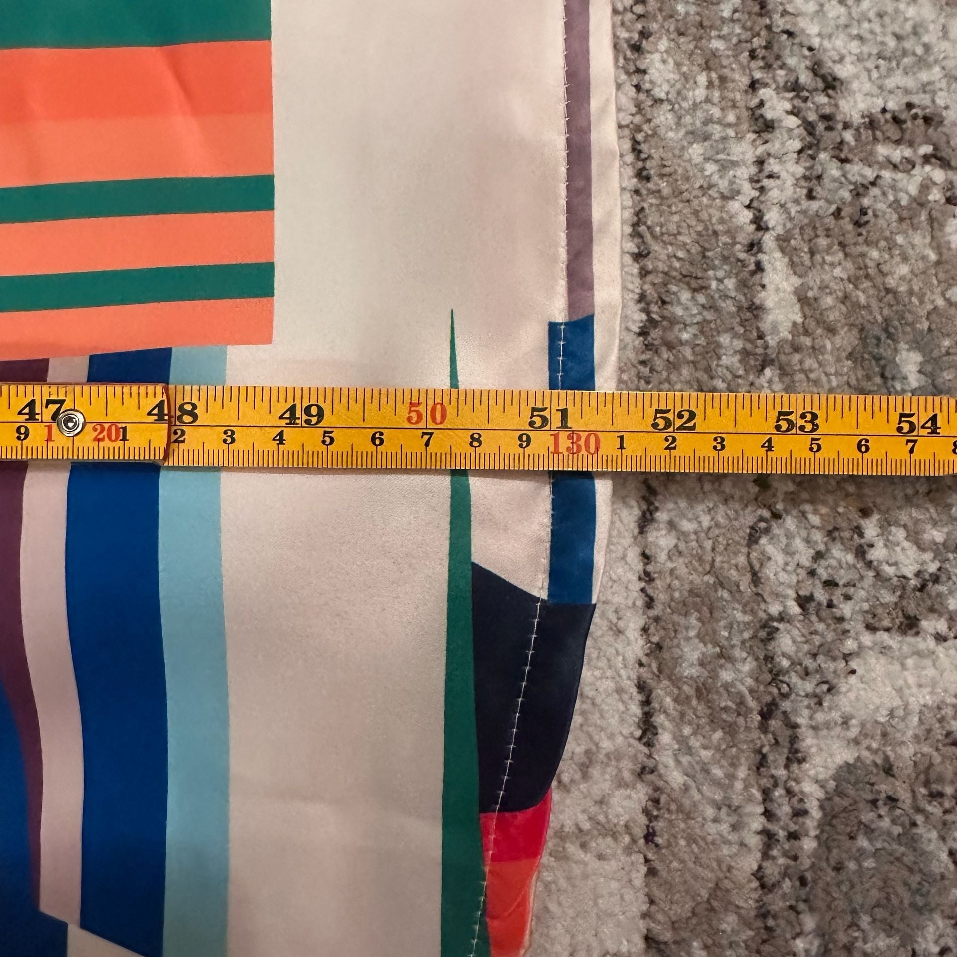 SHEIN Abstract Geometric Print Sleeveless Backless Maxi Dress Size L 6
