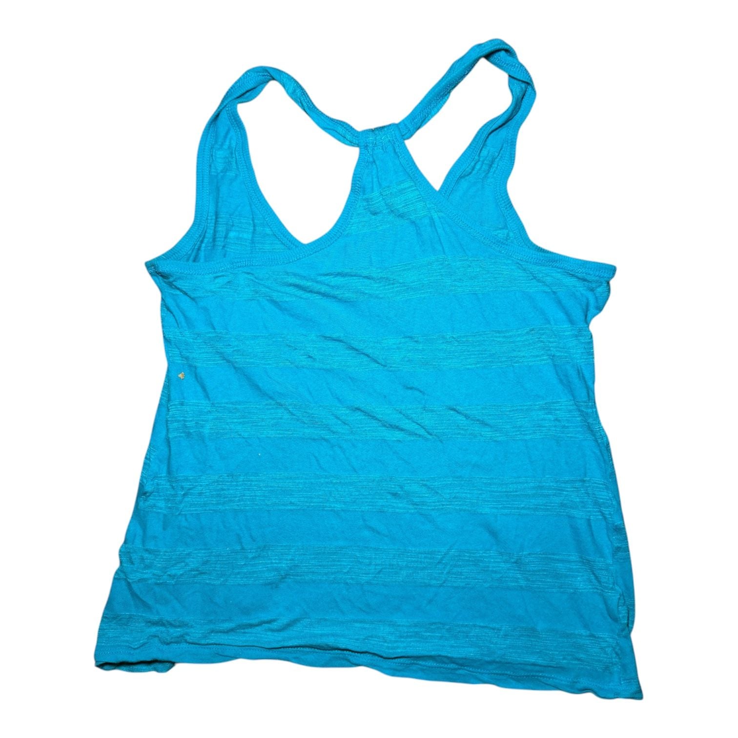 One Clothing Teal Racerback Tank Top Womens S Blue Stretch Casual Basic 4