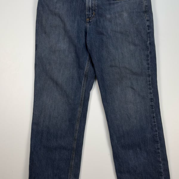 Carhartt Men's Relaxed Fit Straight Leg Blue Jeans 32x30