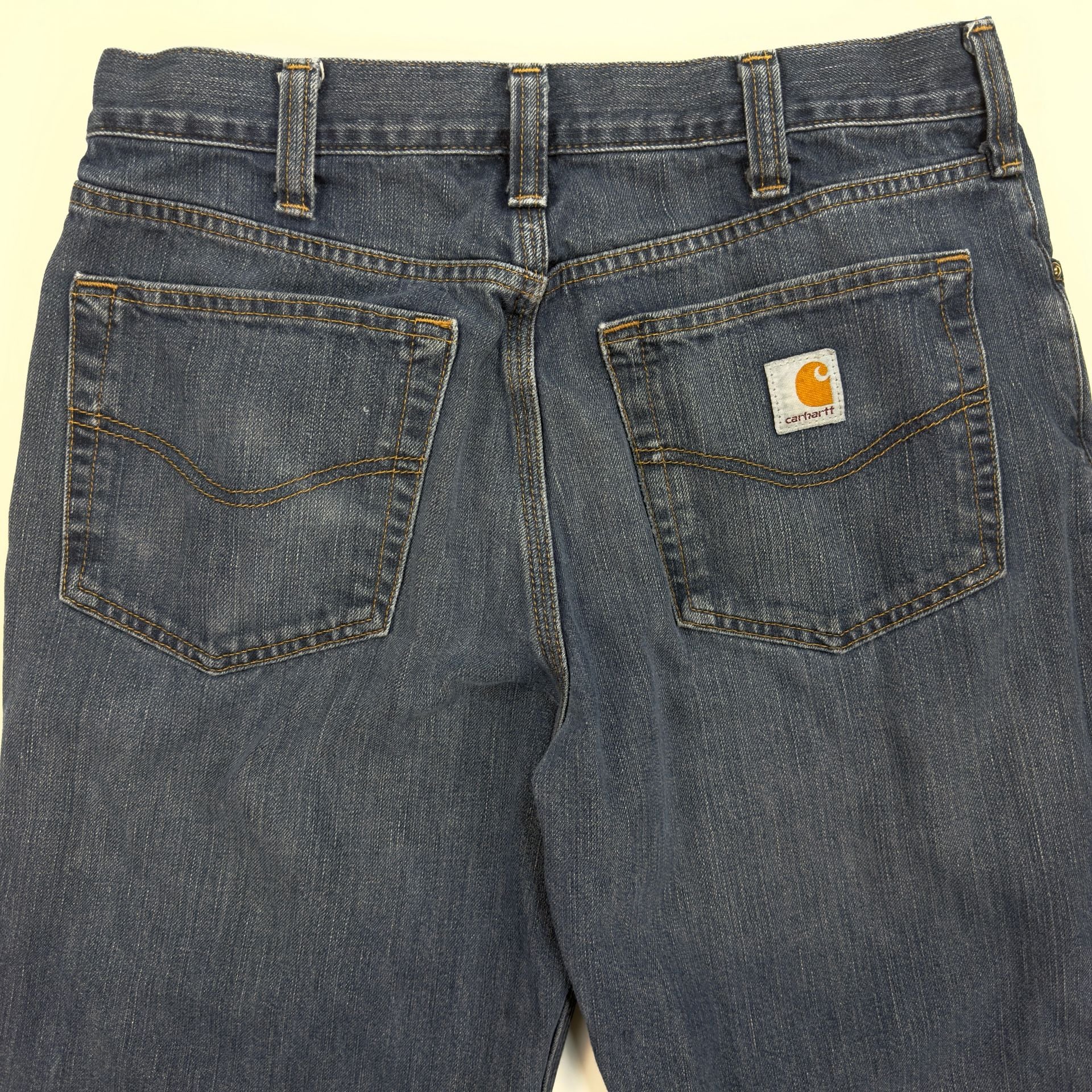 Carhartt Men's Relaxed Fit Straight Leg Blue Jeans 32x30 7