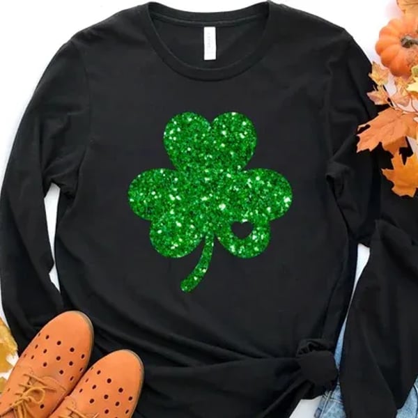 St Patricks Day Shirts for Women Trendy 2026 Irish Shamrock Clover Print Tunic Tops Plus Size Casual Summer 3/4 Sleeve Blouses Saint Pattys Tshirt Clothes Green St Patrick's Day Tops for