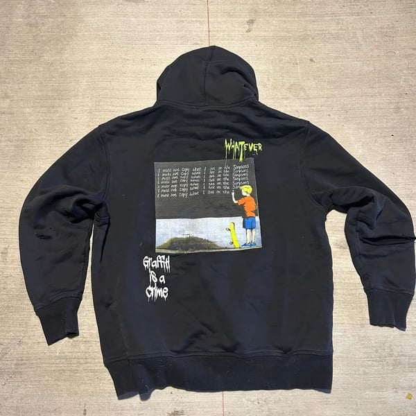 Tango Jeans Tango Hotel Collection Bart Simpson Graffiti Hoodie