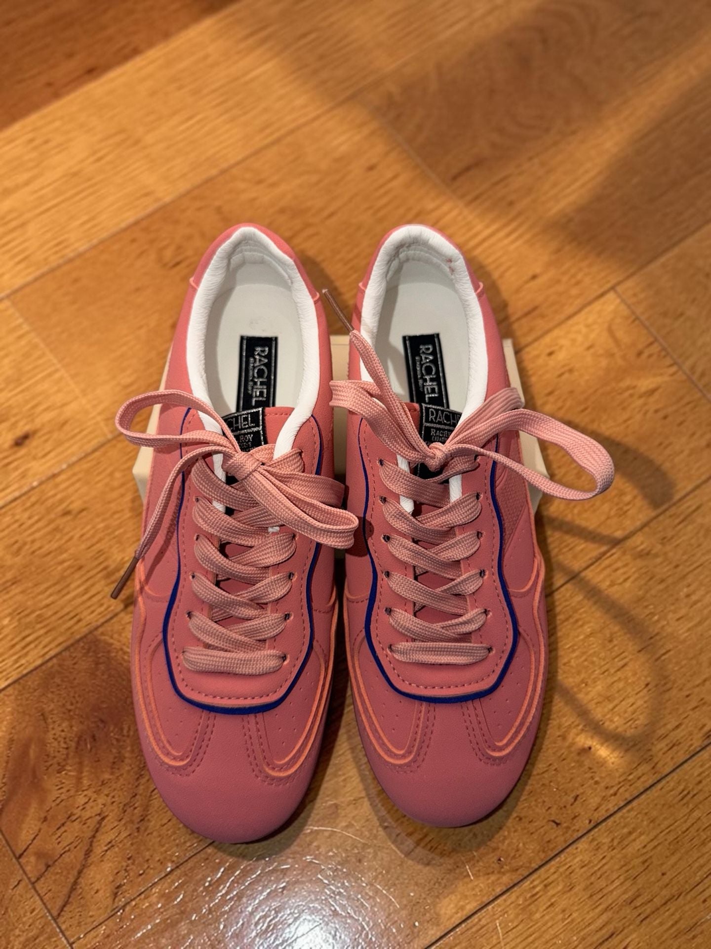 RACHEL Rachel Roy Riz Pink Low Top Sneakers Size 9M 3