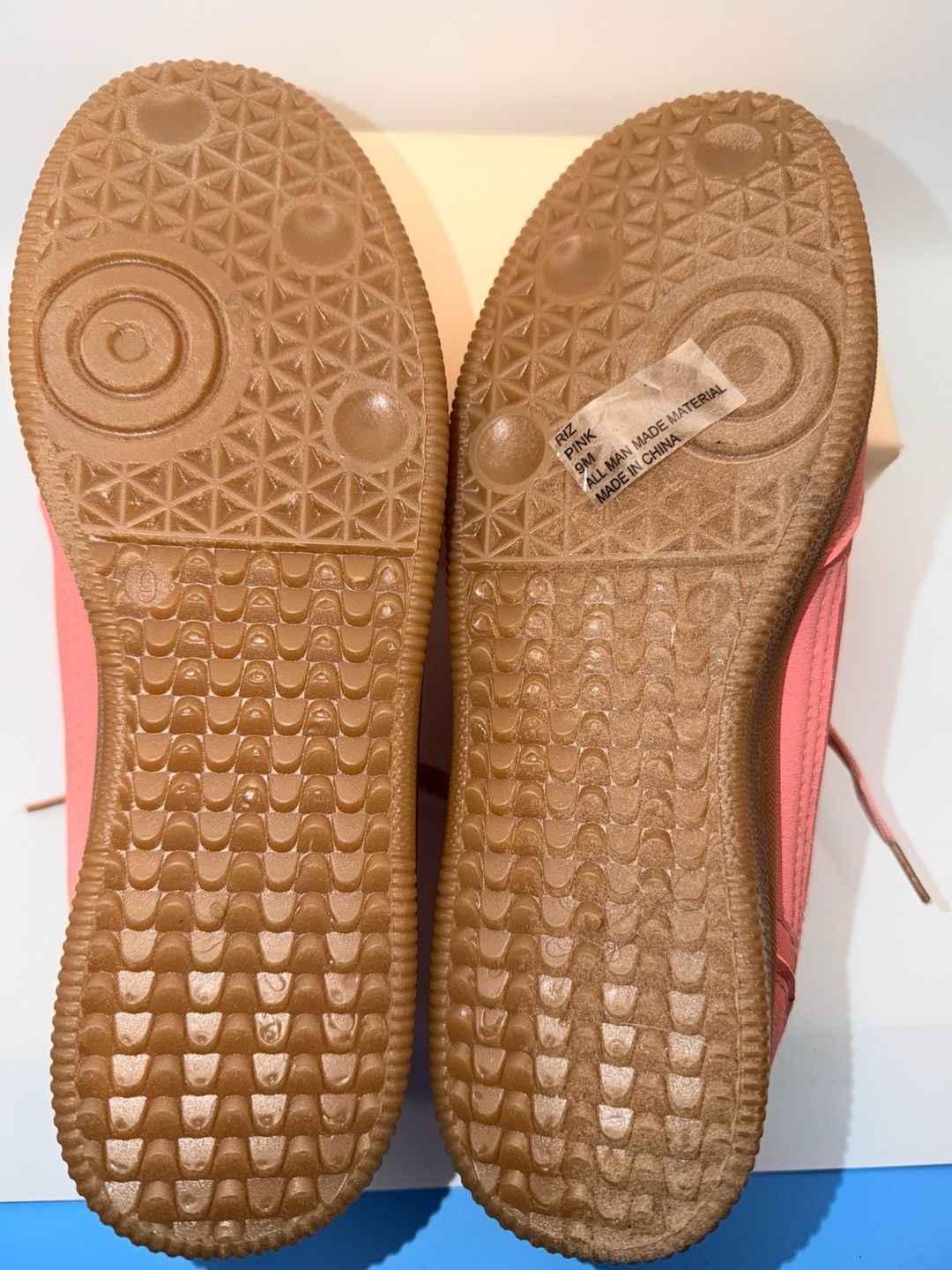RACHEL Rachel Roy Riz Pink Low Top Sneakers Size 9M 6