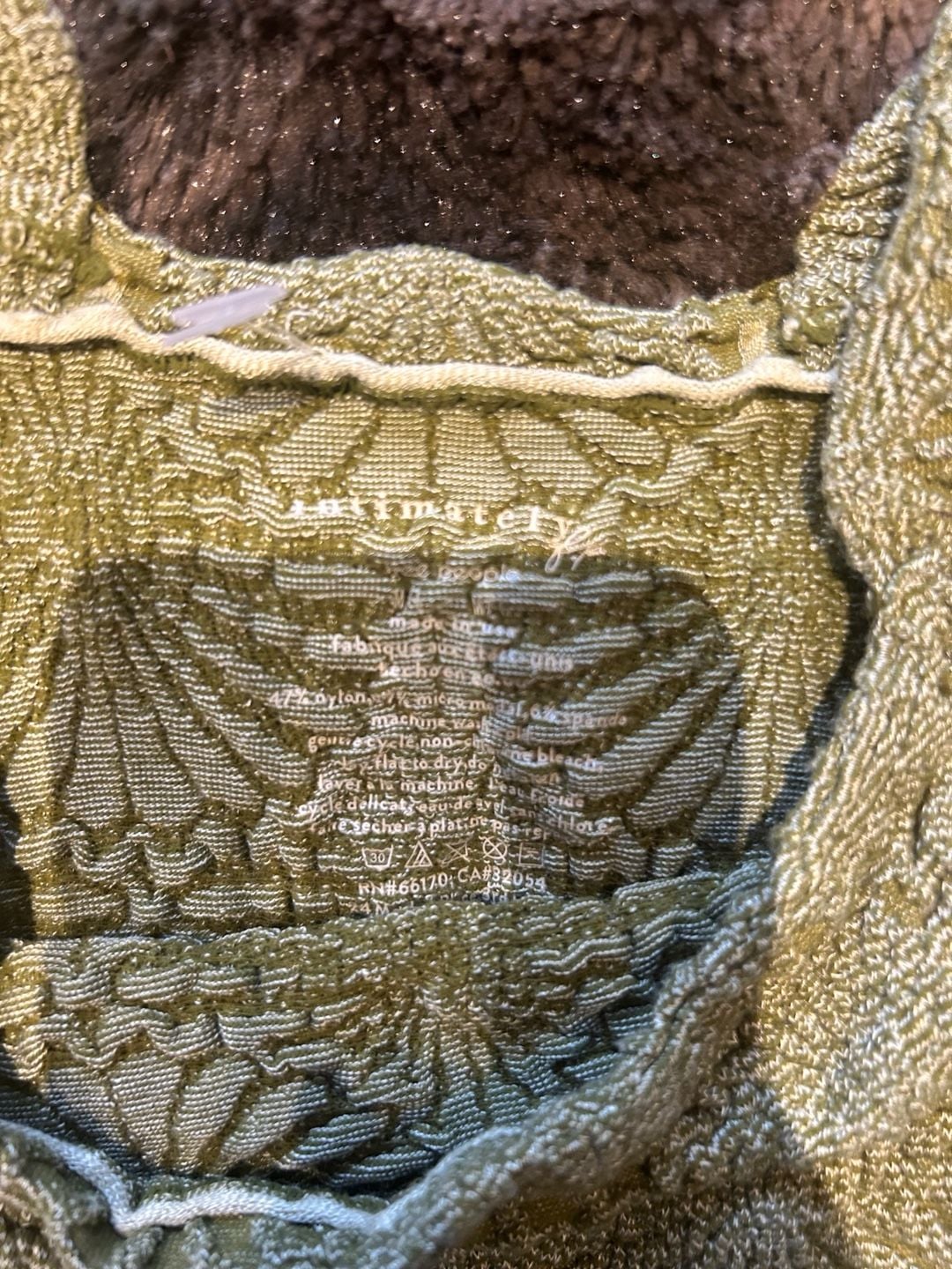 Intimately Free People Sunburst Textured Knit Tank Top, Size M/L 3