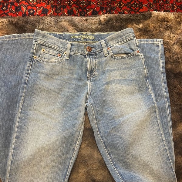 Y2K American Eagle Outfitters Medium Wash bootcut Denim Jeans