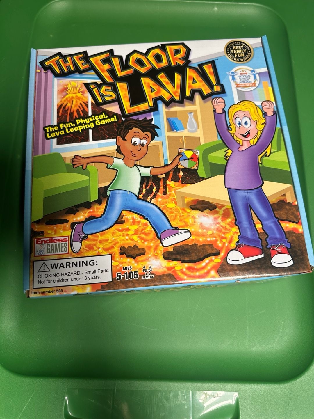 Endless Games The Floor Is Lava! Interactive Family Board Game 1