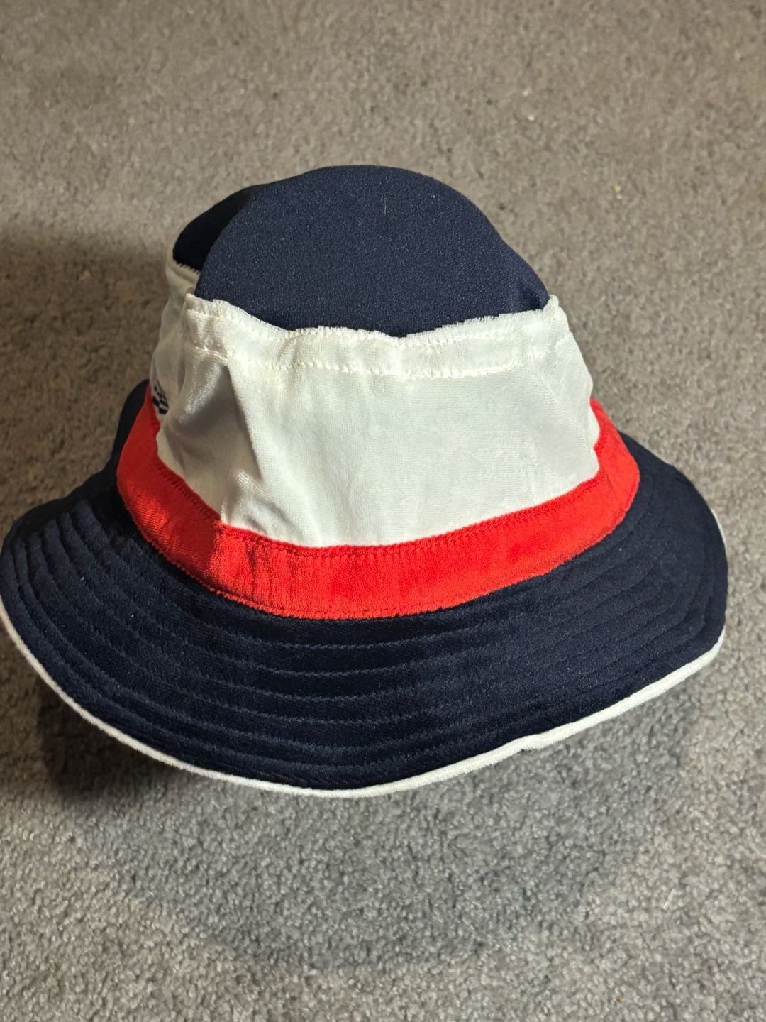 New Era New Jersey Nets NBA Terry Cloth Bucket Hat Size L/XL 4