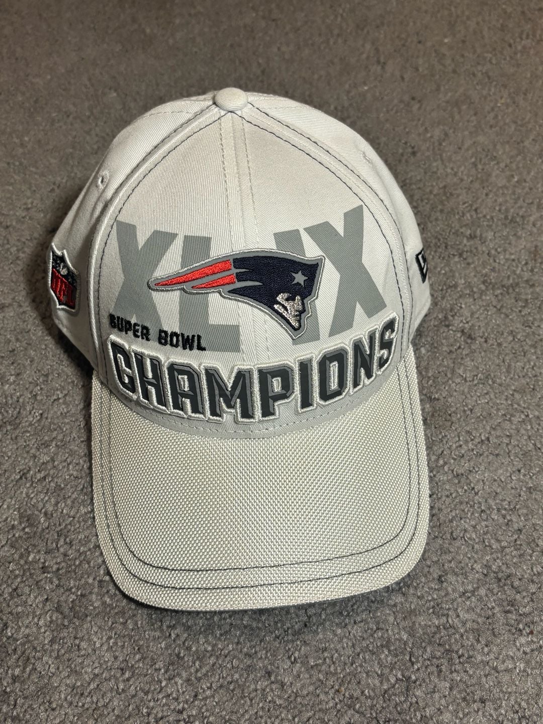 New Era New England Patriots Super Bowl XLIX Champions 9FORTY Adjustable Hat 2