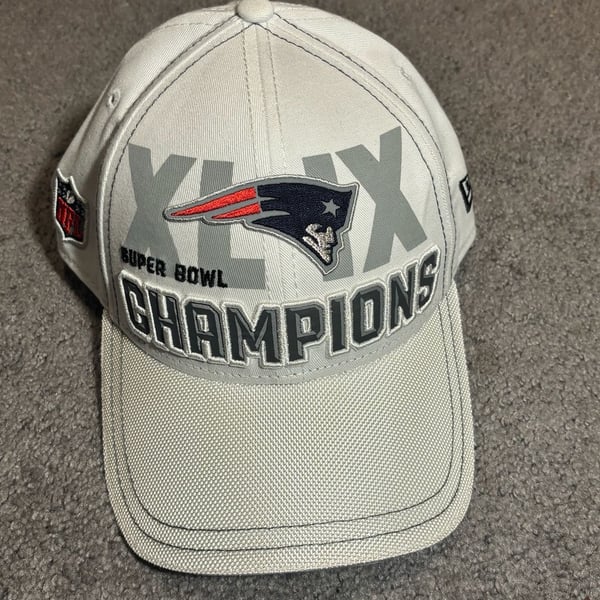 New Era New England Patriots Super Bowl XLIX Champions 9FORTY Adjustable Hat