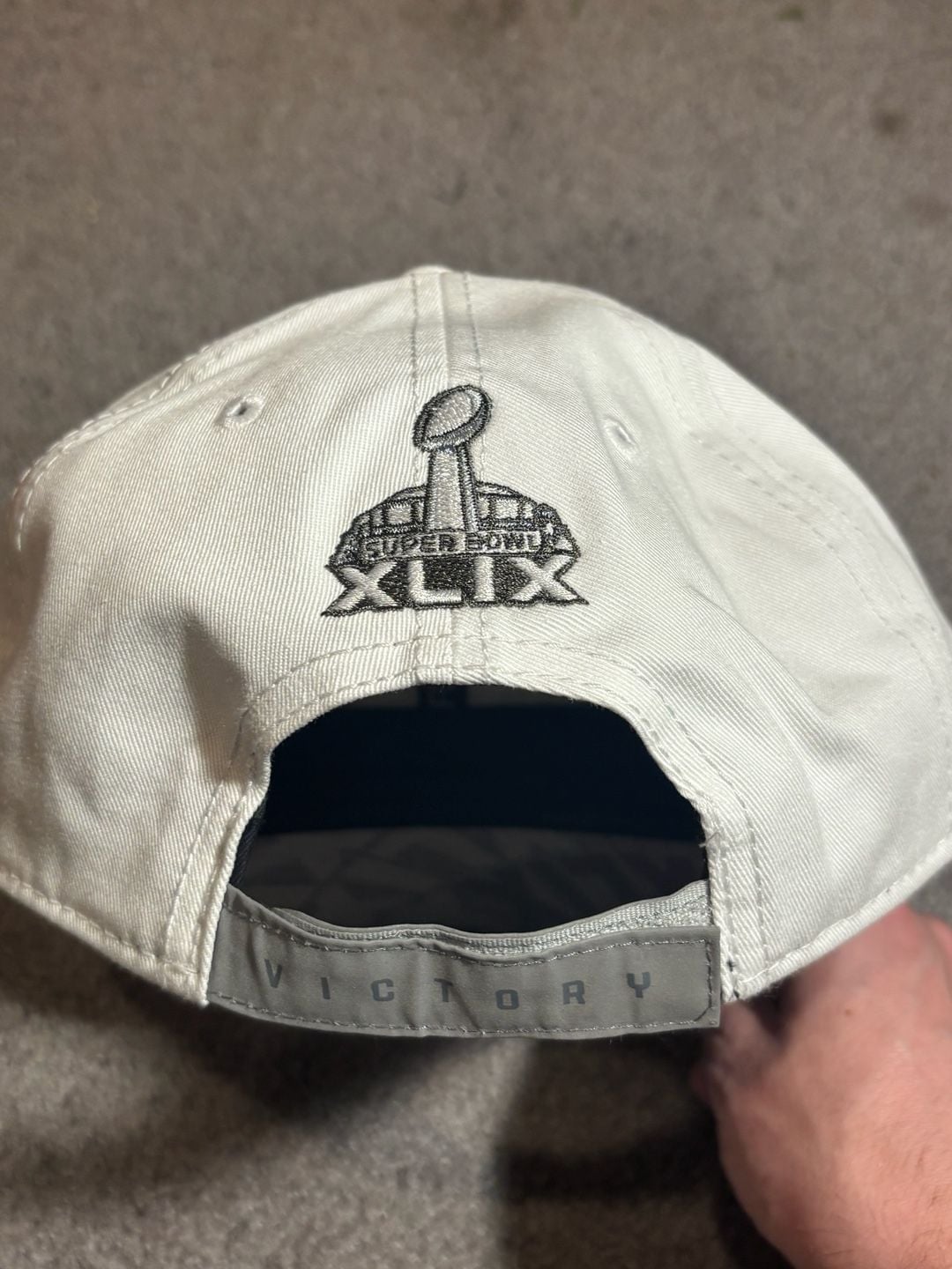 New Era New England Patriots Super Bowl XLIX Champions 9FORTY Adjustable Hat 4