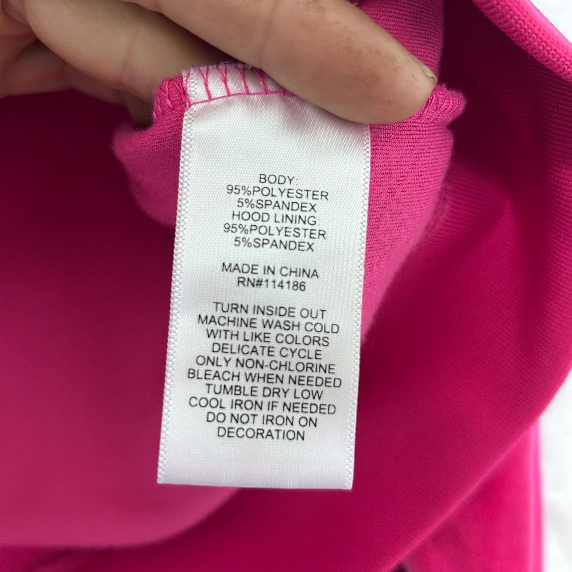 Barbiecore Juicy Couture Bling Logo Hot Pink Velour Cropped Zip-Up Hoodie Large 3