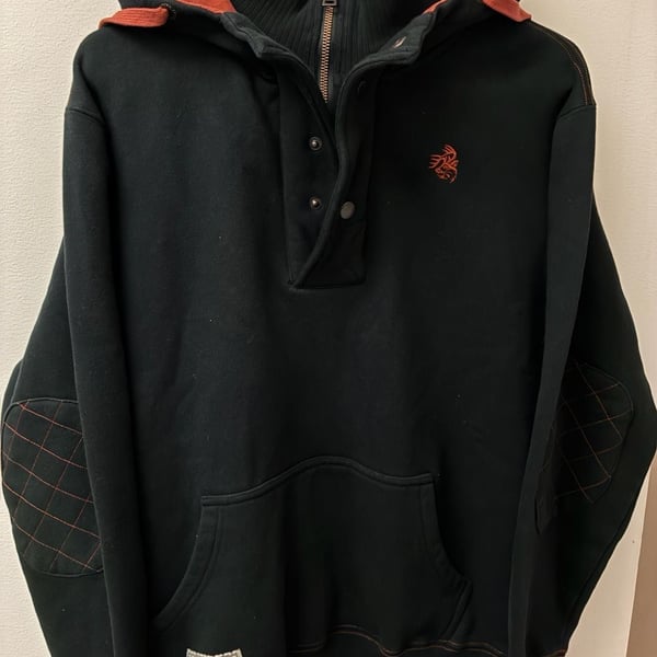 Legendary Whitetails Men's Tough as Buck 1/4 Zip Action Hoodie, Size MD