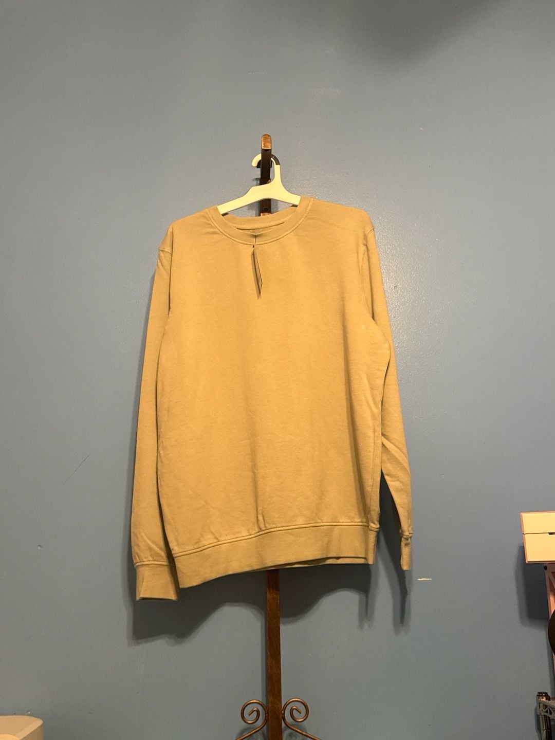 Goodfellow & Co Men's Crewneck Sweatshirt Sage Green Size L 2