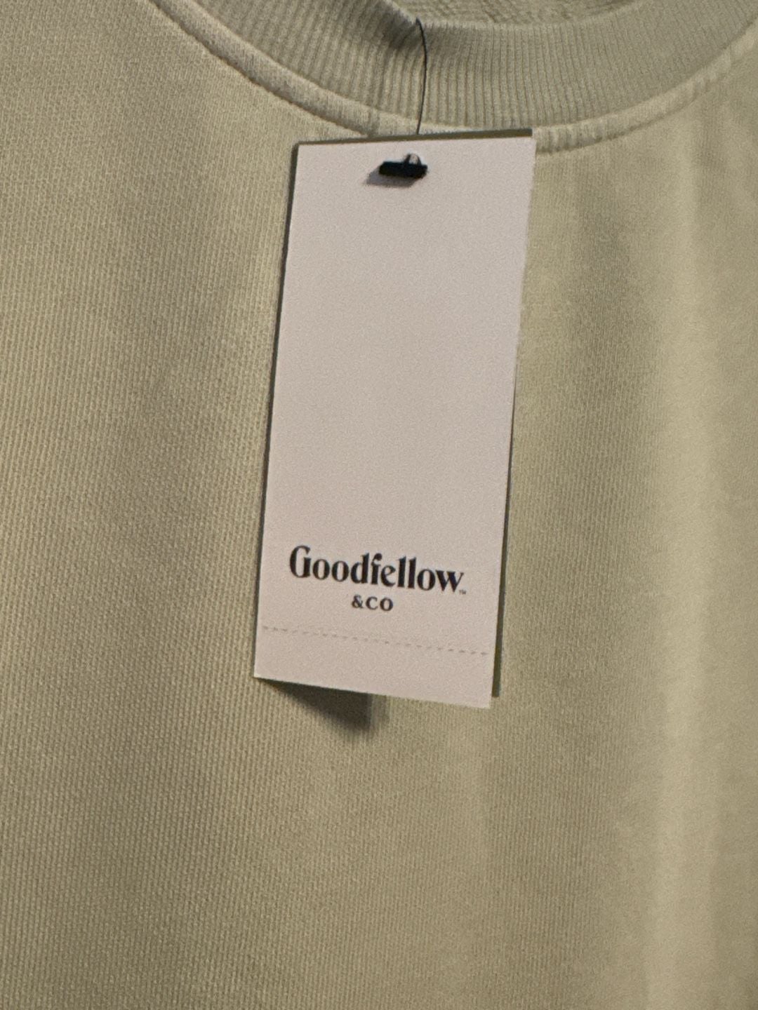 Goodfellow & Co Men's Crewneck Sweatshirt Sage Green Size L 3