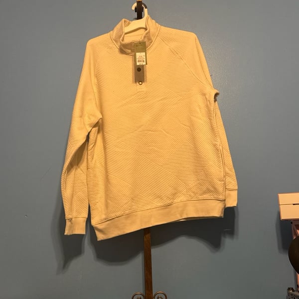 Men's 1/4 button sweater Goodfellow & Co