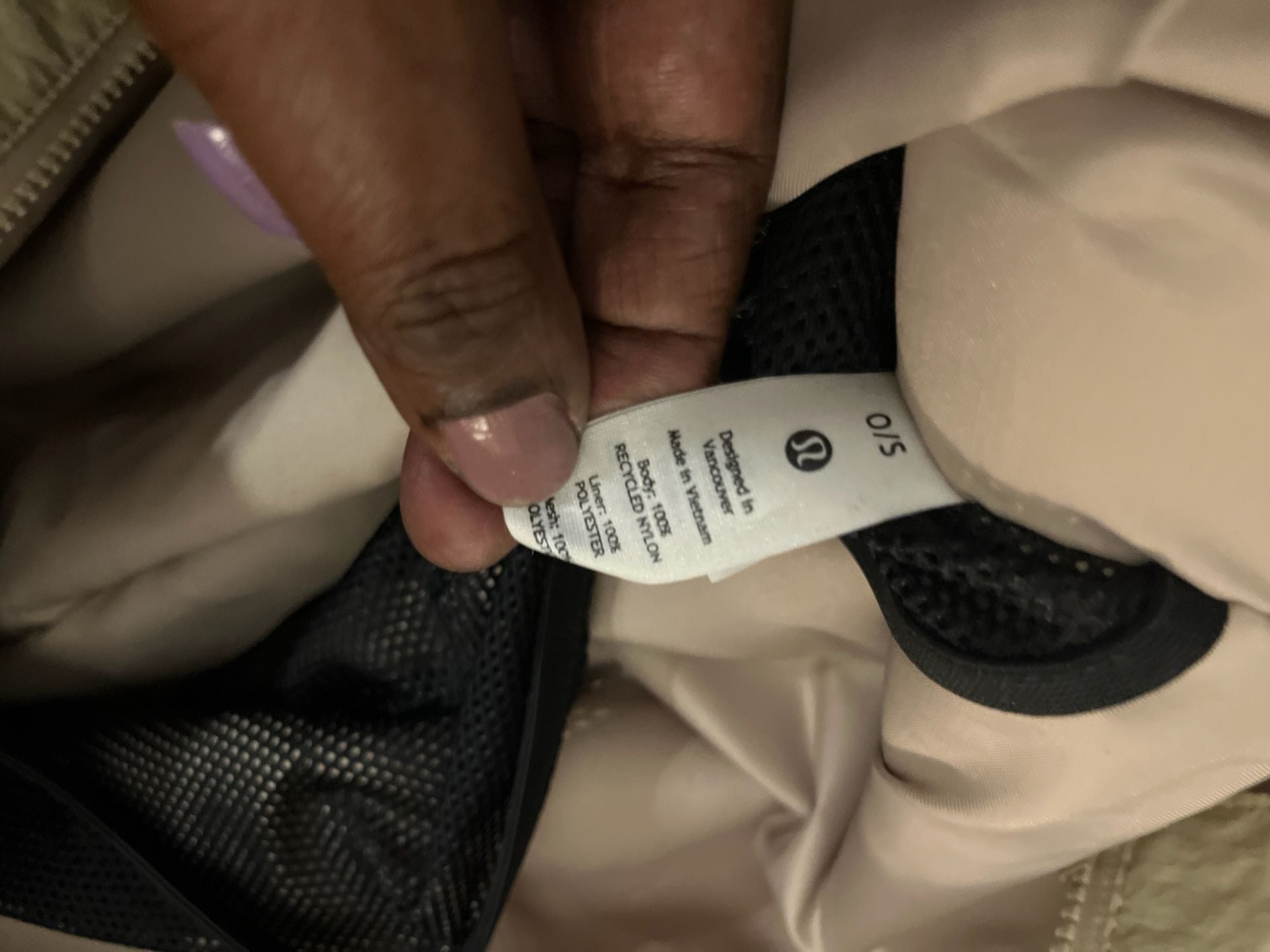 Lululemon Clean Lines Tote 22L Bag O/S Trench Tan 6