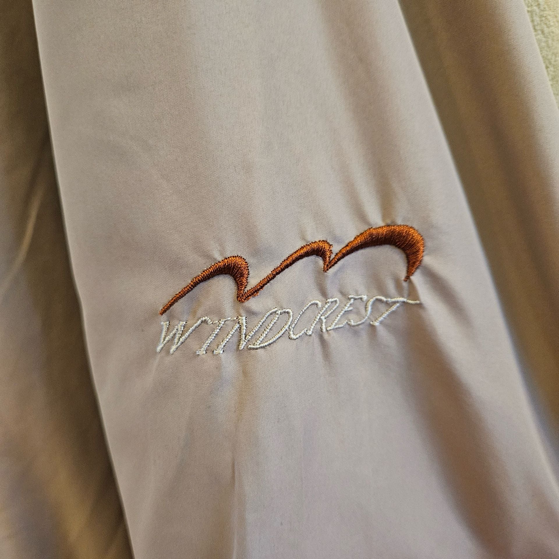 Cabela's Windcrest V-Neck Pullover Windshirt, Tan, Size XL Tall 7