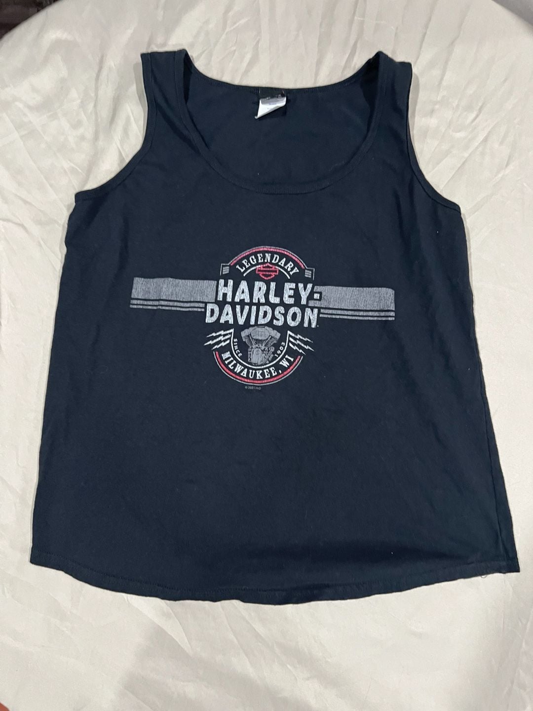 Harley-Davidson Savannah Georgia On River Street Women's Tank Top XL 2