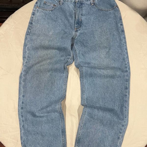 Magellan Outdoors Men's Light Wash Denim Jeans 34x29