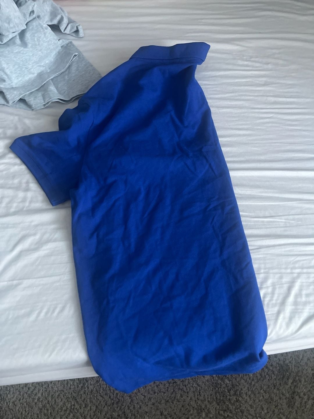 Calvin Klein Men's Short Sleeve Polo Shirt Blue Size XL 5