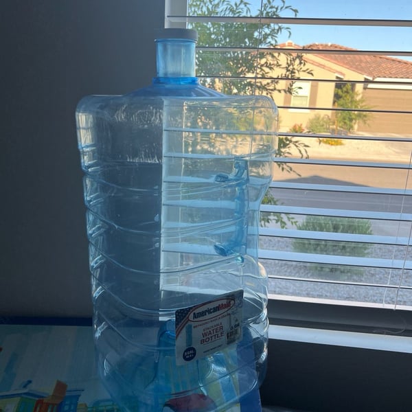 AmericanMaid 5 Gallon Stackable Water Bottle with Handle