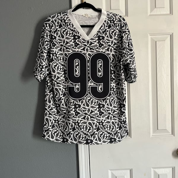 Turbo 99 Lace Jersey Tee - White