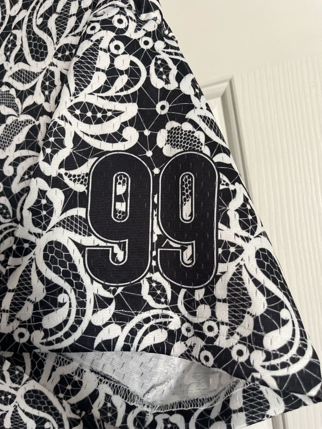 Turbo 99 Lace Jersey Tee - White 2