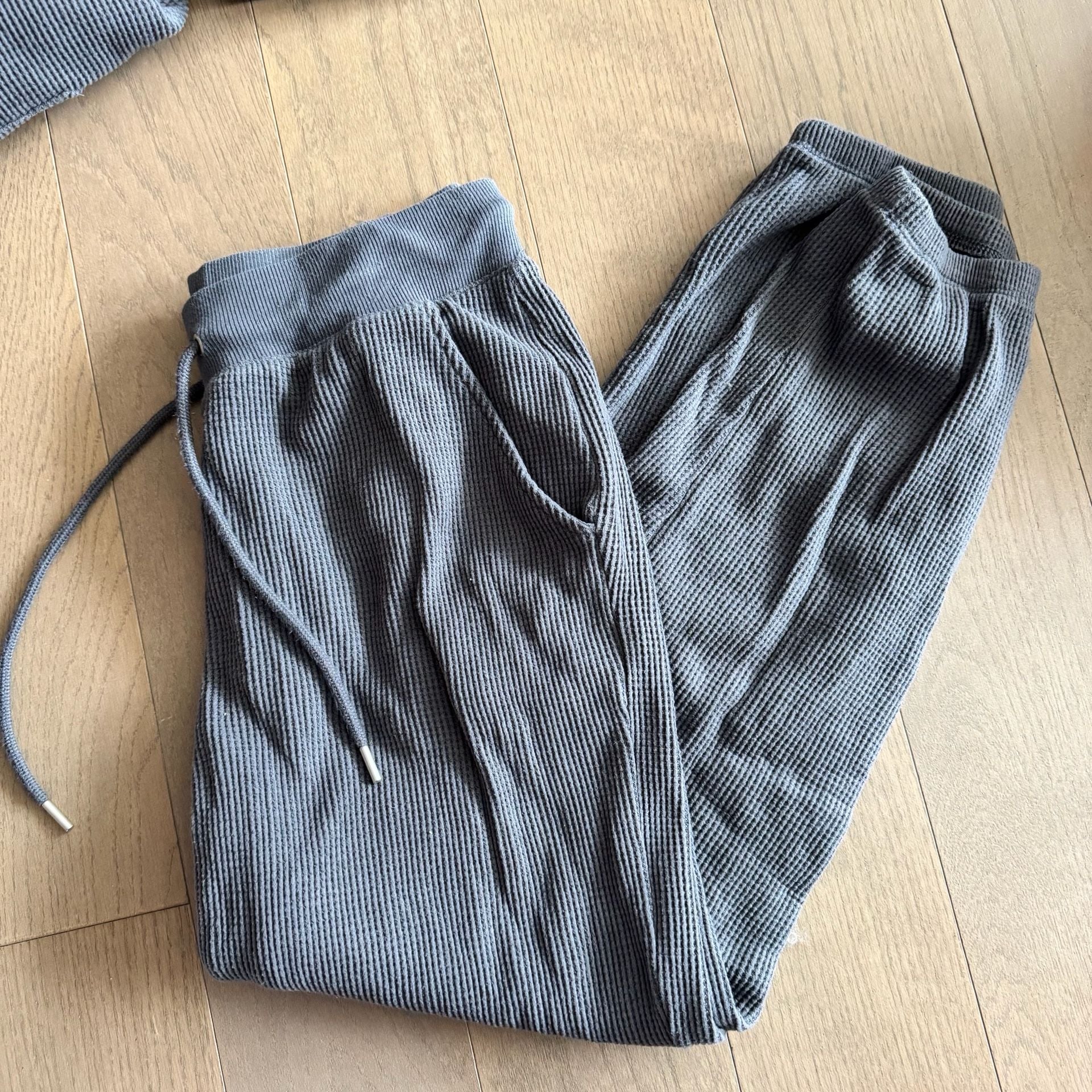Auden 3-Piece Waffle Knit Lounge Set 3