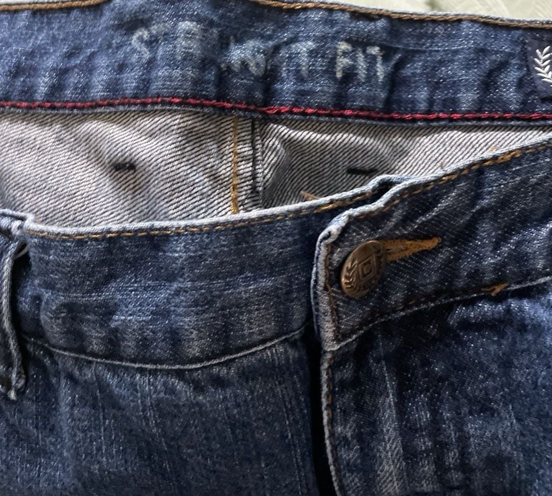 Chaps Denim Straight Fit Jeans Size 42/30 5