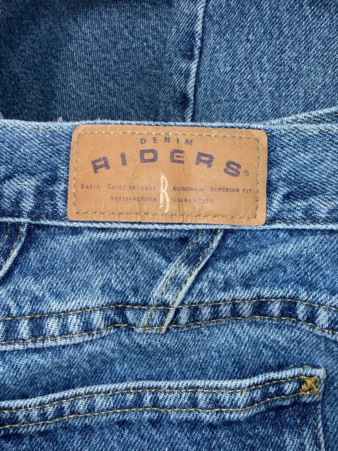 17-Riders by Lee High Waisted Tapered Leg Mom Jeans Size 14P 4