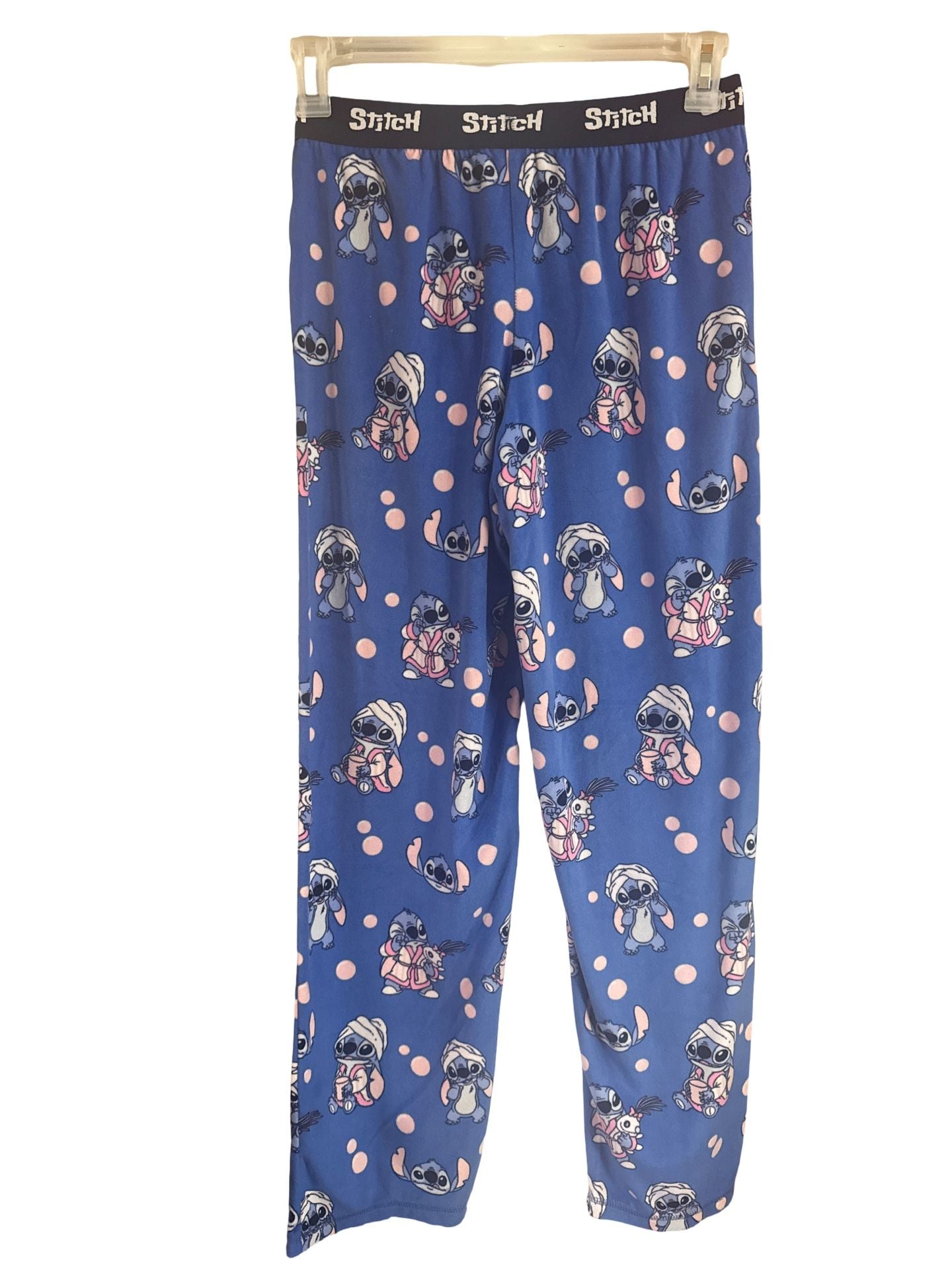 Disney Stitch Spa Day Women's Pajama Pants Blue 1
