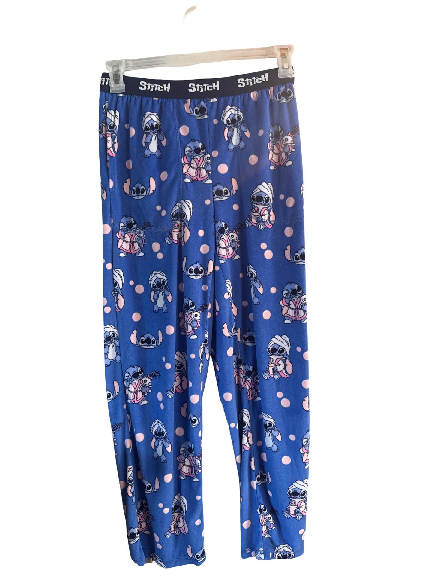 Disney Stitch Spa Day Women's Pajama Pants Blue 2