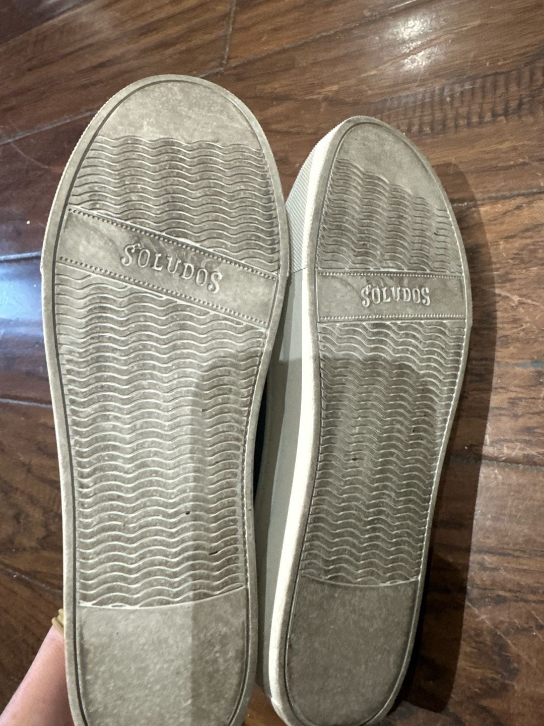 Soludos Ibiza Classic Navy Leather Sneakers Size 7 6