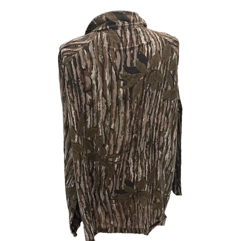 Vintage Realtree Advantage Camo Full Zip Lightweight Jacket Swimsuit Cover Up 3