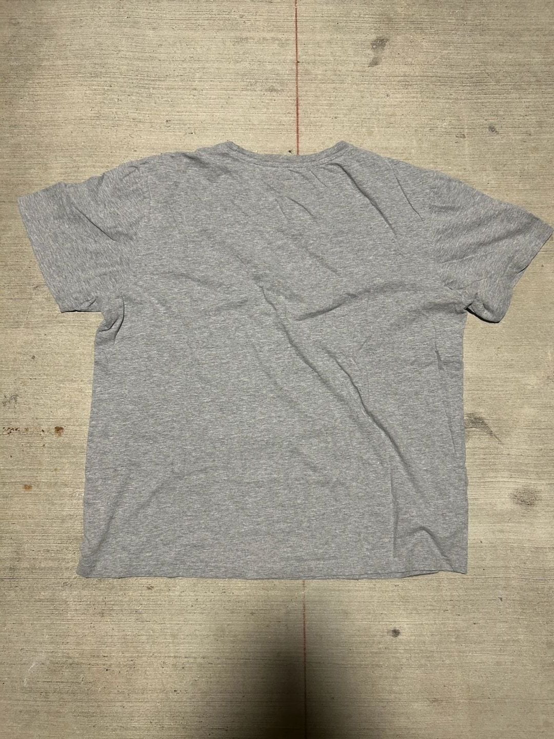 Y2K Quiksilver Men's Grey Graphic Logo Short Sleeve T-Shirt 6