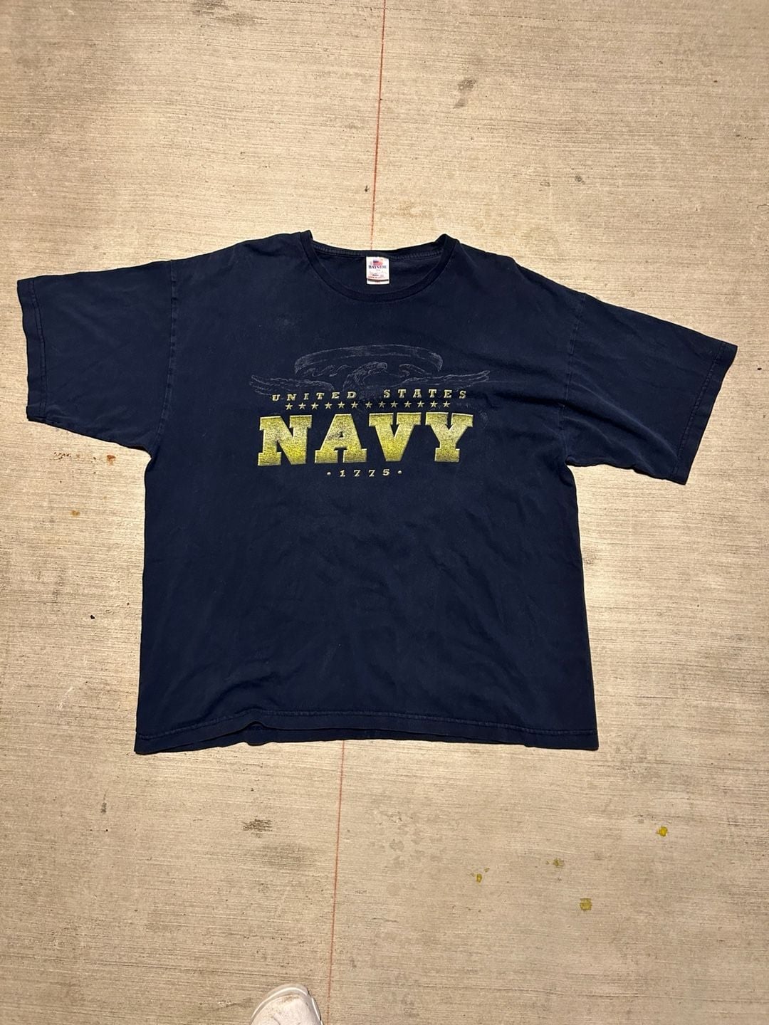 Bayside United States Navy Graphic T-Shirt Size 2XL 2