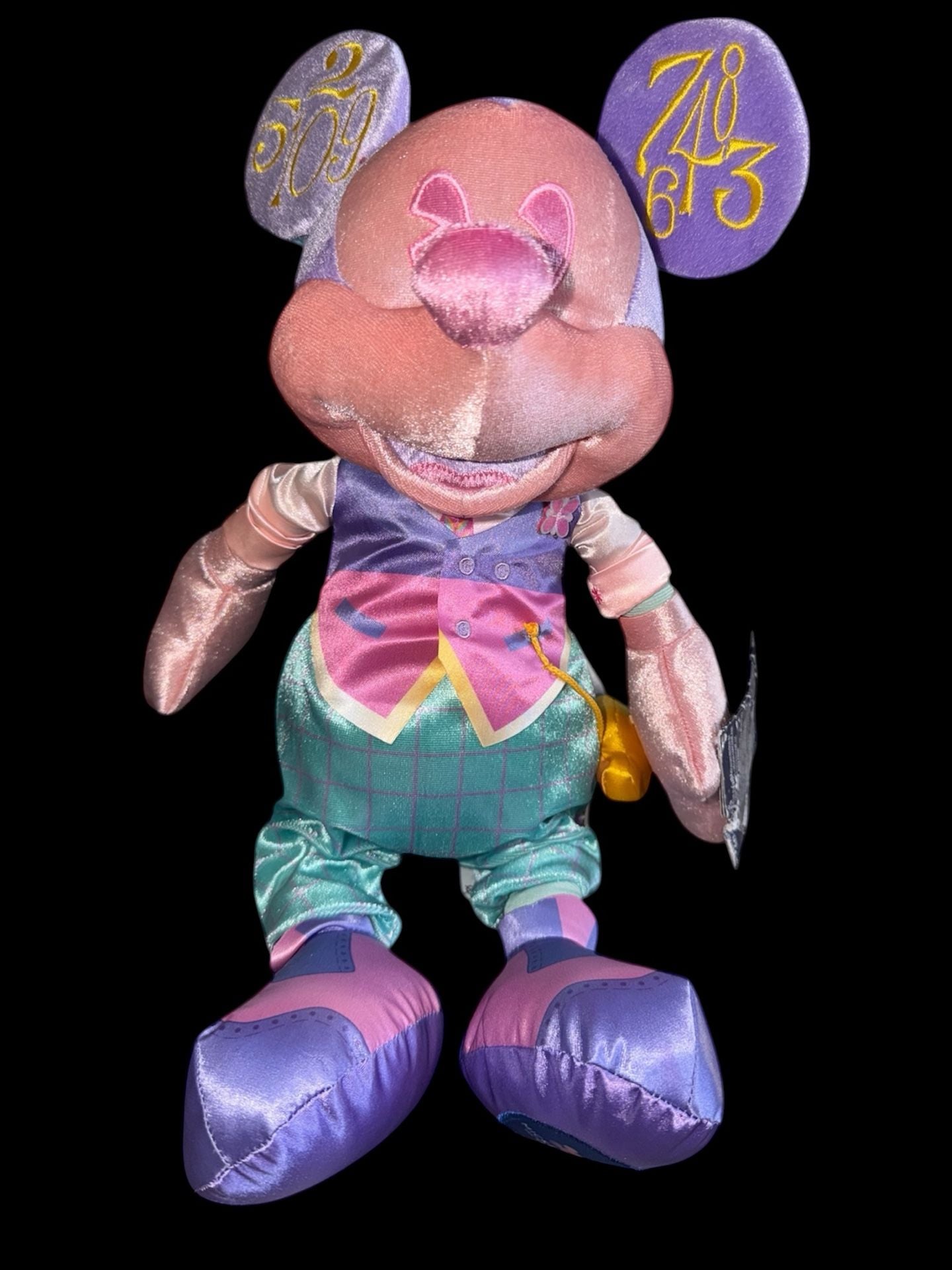 New! Disney Mickey Mouse The Main Attraction "it's a small world" Plush 16" 1