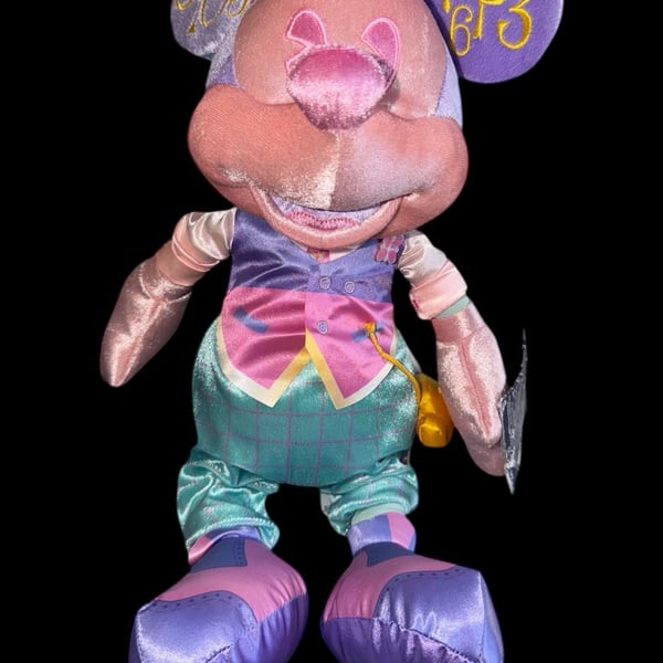 New! Disney Mickey Mouse The Main Attraction  "it's a small world" Plush 16"